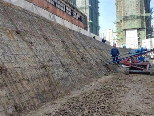 克孜勒苏建筑边坡支护